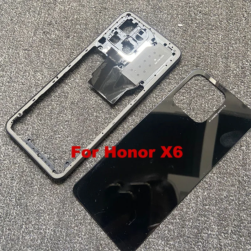 

Full Housing For Huawei Honor X6 Middle Frame Front Bezel Mid Plate Battery Cover Back Panel Rear Door Case VNE-LX1 VNE-LX2 LX3