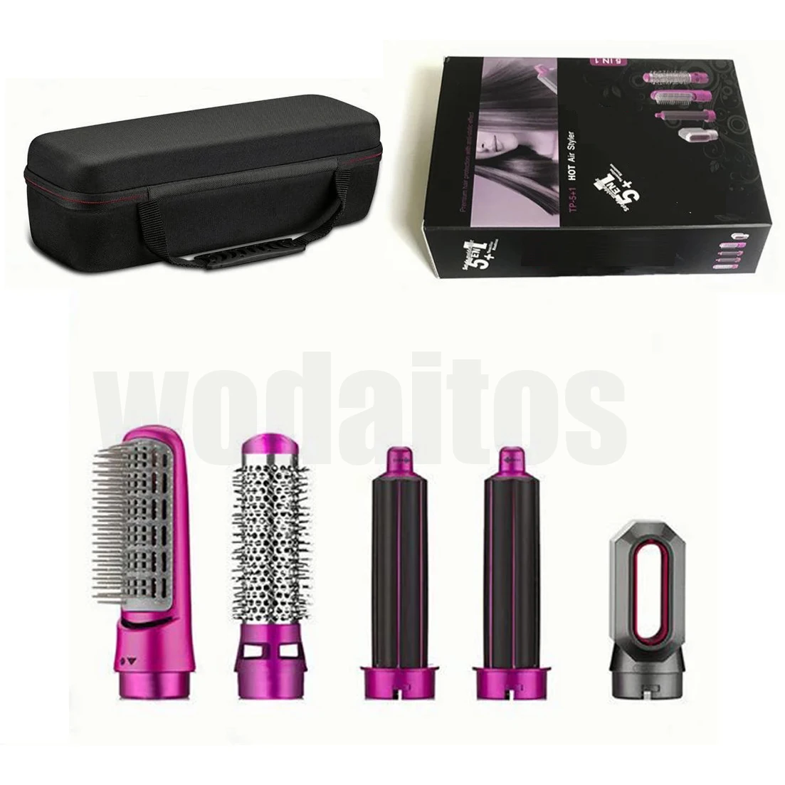 Hair Dryer 5 In 1 Electric Hair Comb 