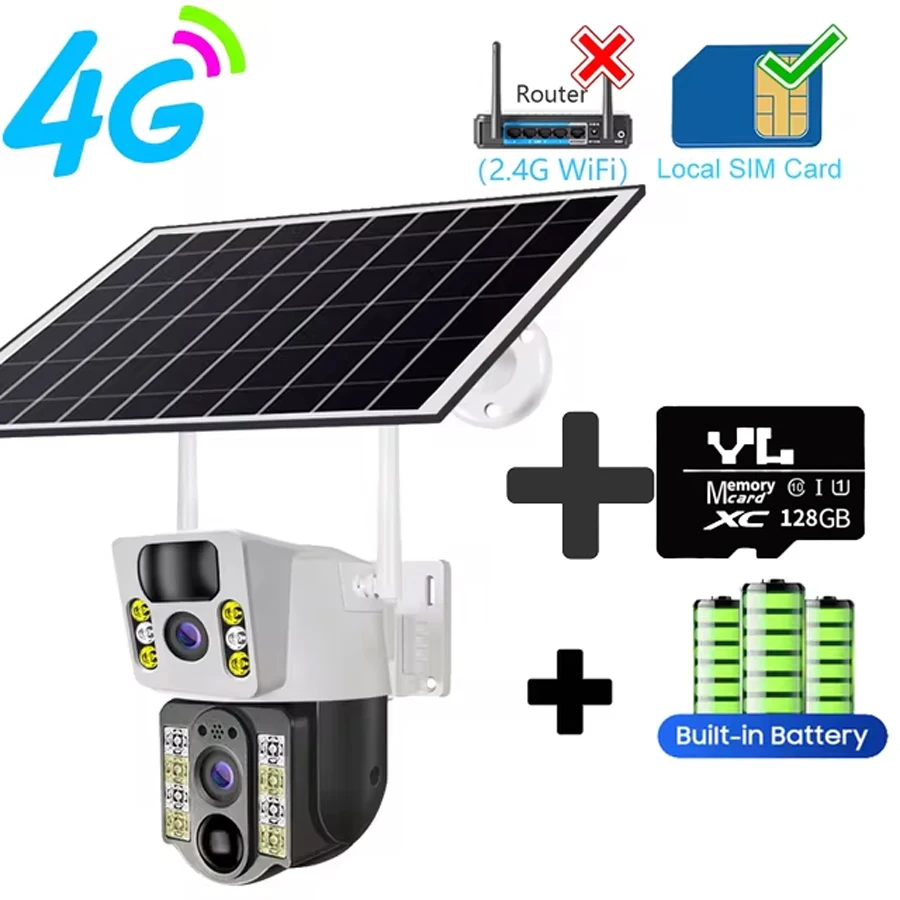 4G Cam Add 128G Card