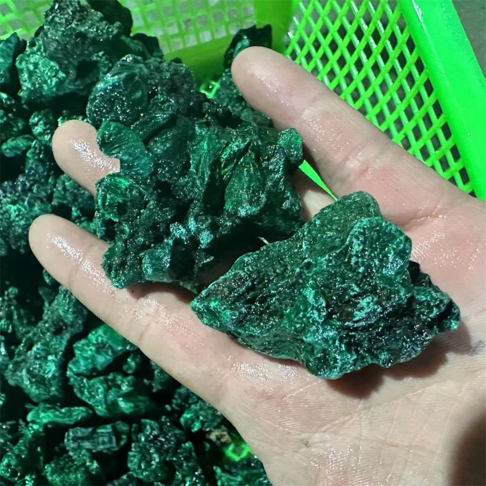 Натуральный кристалл, высокое качество, малахит, необработанный камень, малахит, классический рок-куб, коллекционный волшебный минерал, образец