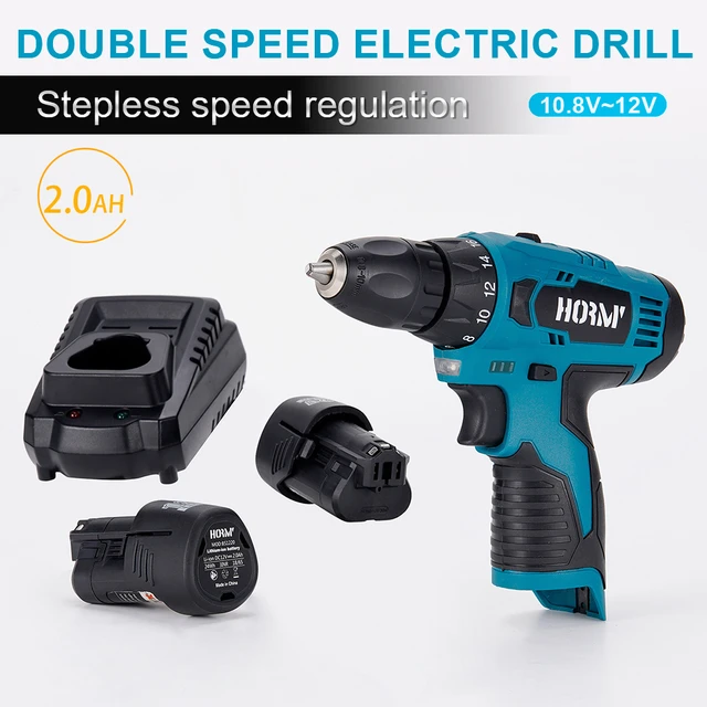 12V Cordless Drill Screwdriver Small Battery Mini Drills Set Drilling  Machine with Tool Kit Rechargeable Drill and Screwdriver - AliExpress