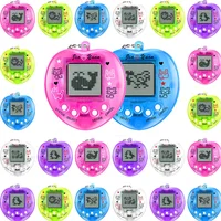 Tamagotchi 1Pcs Children's electronic Pet 168 Pets In 1 Virtual Cyber kid Digital Pet Toy Pixel Funny Gift Play Toy keychain BTJ 1