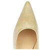 Women 4.5cm High Heels Versatile Apricot Pink Party Pumps Lady Fashion Pointed Toe High Heels Female Concise Velvet Daily Shoes 3