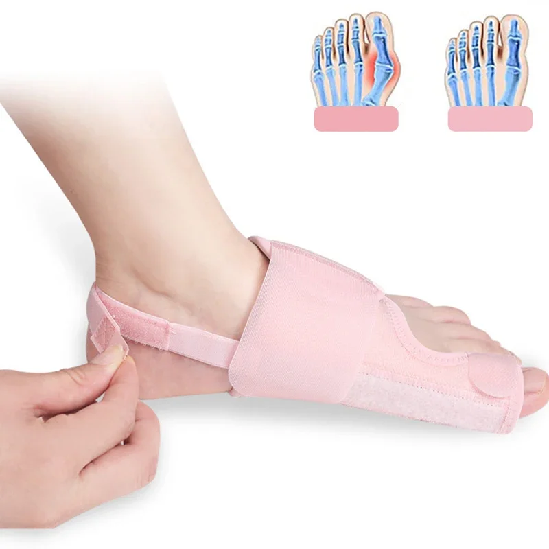 Flexible Splint Toe Separator Hallux Valgus Bunion Corrector Orthotics Feet Bone Thumb Adjuster Correction Pedicure Straightener toe separators,toe corrector,manicure pedicure tools
