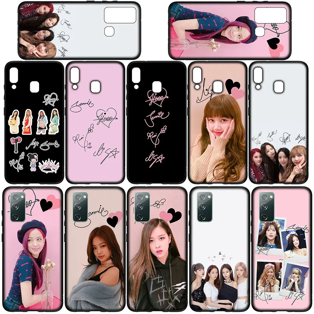 Korean Pop Rose Design Phone Case in Rose