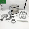 Stainless Steel Meat Mincer Beef Mutton Grinder 5mm 7mm Hole Plate Sausage Stuffer Vegetable Grinding Machine Kitchen 3