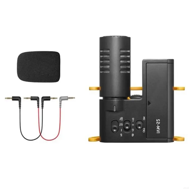 20CE IVM Small Microphone Offers Hifi Sound for Interviews and Video Effective