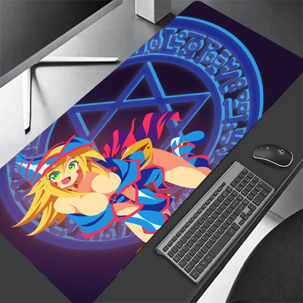 

YuGiOh Playmat Dark Magician Girl Kuriboh Board Game Duel Card Game Mat TCG CCG Anime Mouse Pad Rubber Accessory Desk Mat Zones