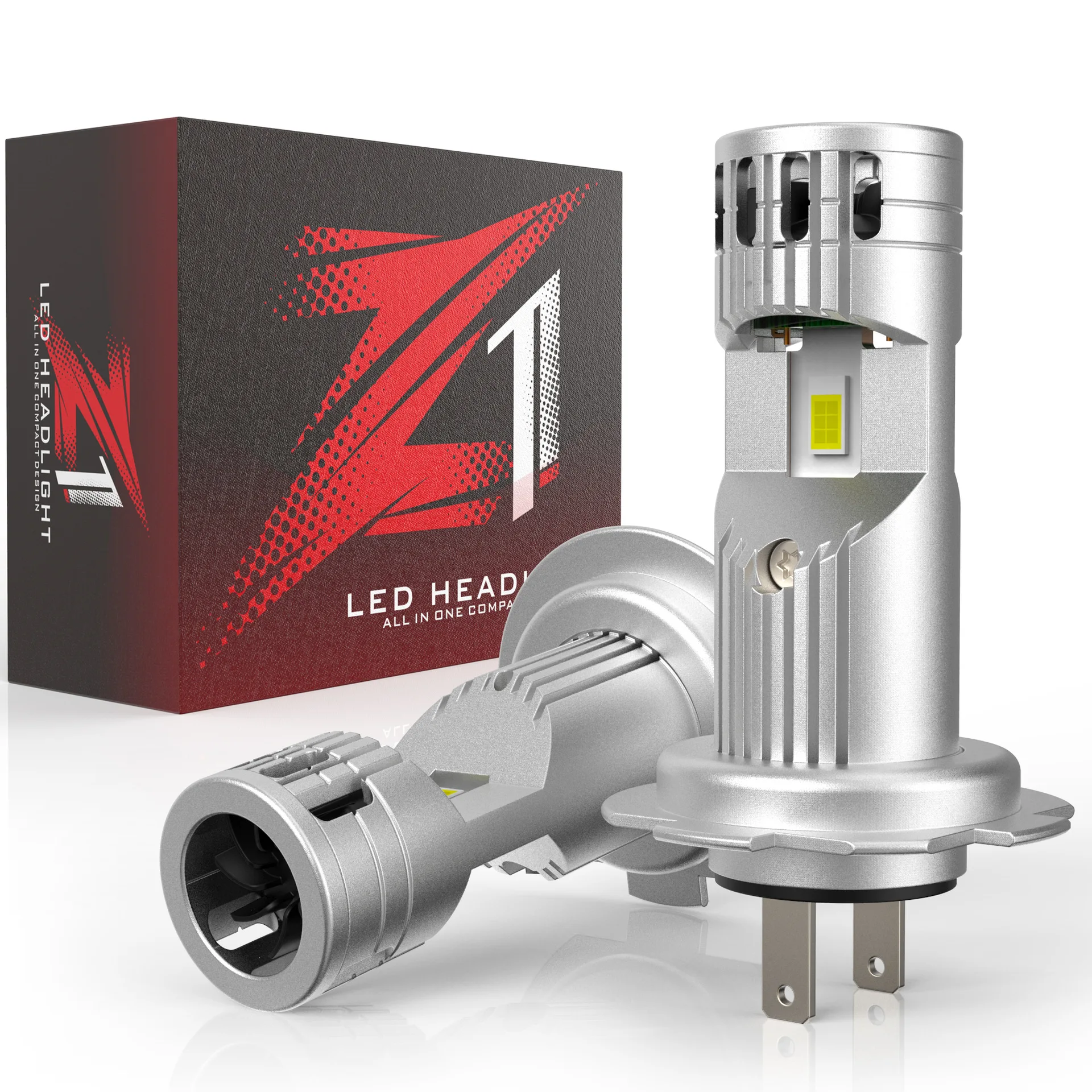 

H7H1190059006 LED Headlight Bulbs automobile led in-line LED headlamp Canbus 6000K 7200LM Super Bright Car Lights