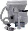 Self Contained Composting Toilet with Close Quarters Spider Handle Design squat toilet  squat potty  squating toilet 6
