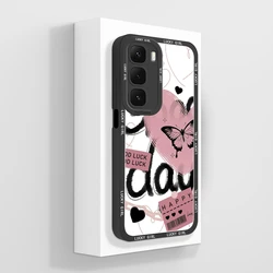 Fashionable Butterfly Liquid Silicone Soft Protective Bumper Cover for Infinix Hot 60i 4G (TYB381)