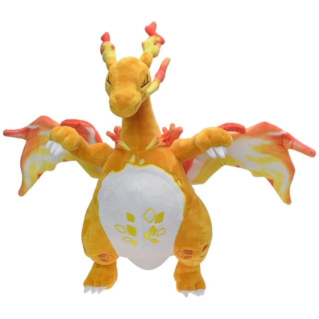 Anime Figures Charizard Pokemon Plush Doll Mega Evolution X & Y Charizard  Stuffed Toy Pikachu Bulbasaur Squirtle Kid Gift - AliExpress