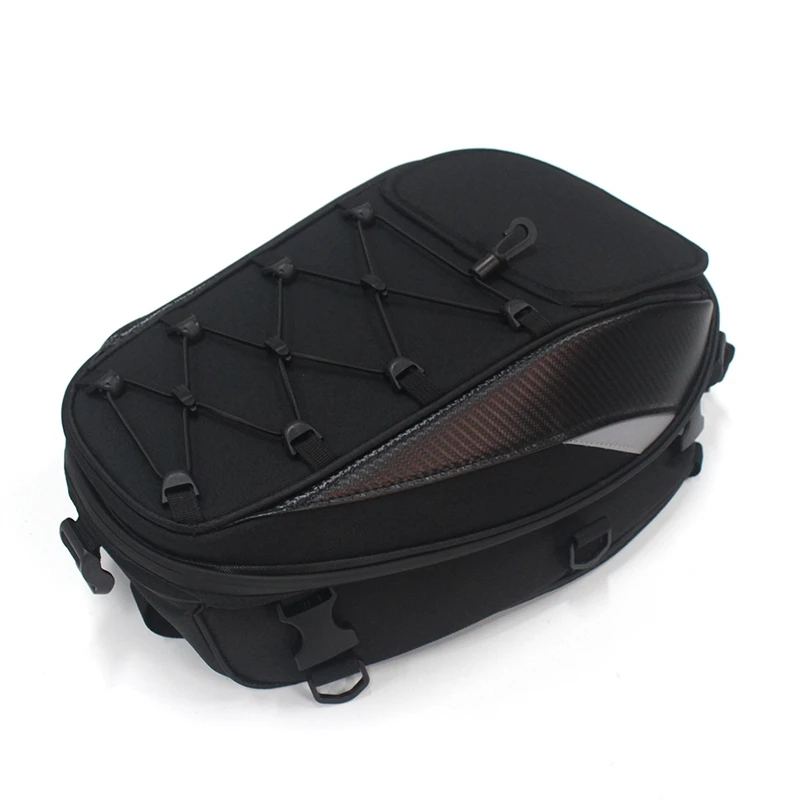 

Waterproof Motorcycle Tail Bag Multifunction Motorcycle Rear Seat Bag High Capacity Motorcycle Rider Backpack