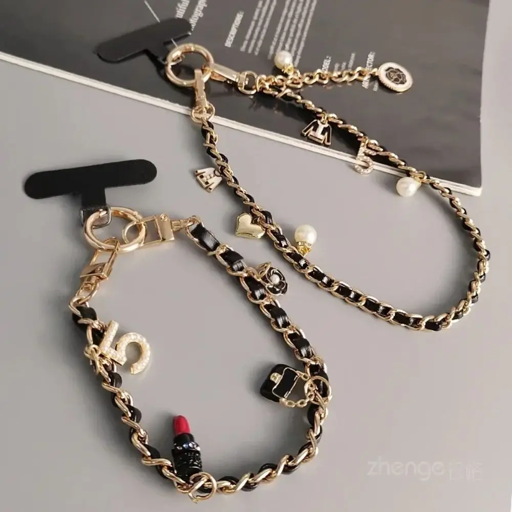 Leather Phone Charm - Colorful Wrist Chain Style, Anti-Fall Pendant Accessory