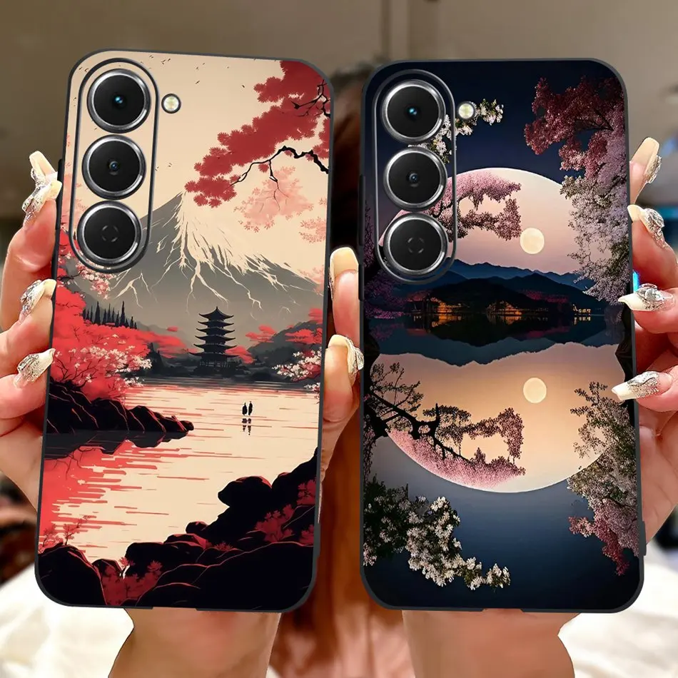 Cool Dragon Tiger Painted Soft Silicone TPU Phone Case for Tecno Spark 40 Series