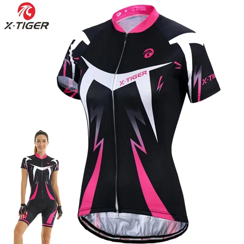 Cycling Shirt Sun Protection Clothing Women's Cycling Jersey Summer Anti-UV Quick-Dry Mountain Bike Clothes