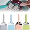 Cat Litter Scoop with Base Plastic Self Cleaning Cat Litter Shovel Cat Toilet Cleaning Tool Lightweight Manure Cleaner Cat Litte