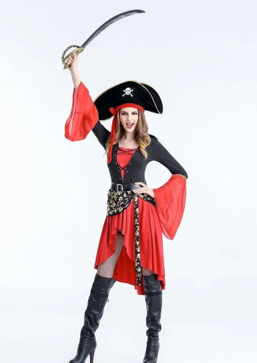 

Halloween costume Pirates of the Caribbean costume Witch game costume Witch costume