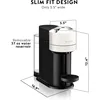 Nespresso Vertuo Next Coffee and Espresso Maker by De'Longhi, White 3
