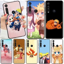 

Cartoon Japanese Naruto For Motorola Moto G G60 G60S G50 G40 G9 G10 E7i E6S Power Edge 20 E20 2021 X3 S Pro Black Phone Case