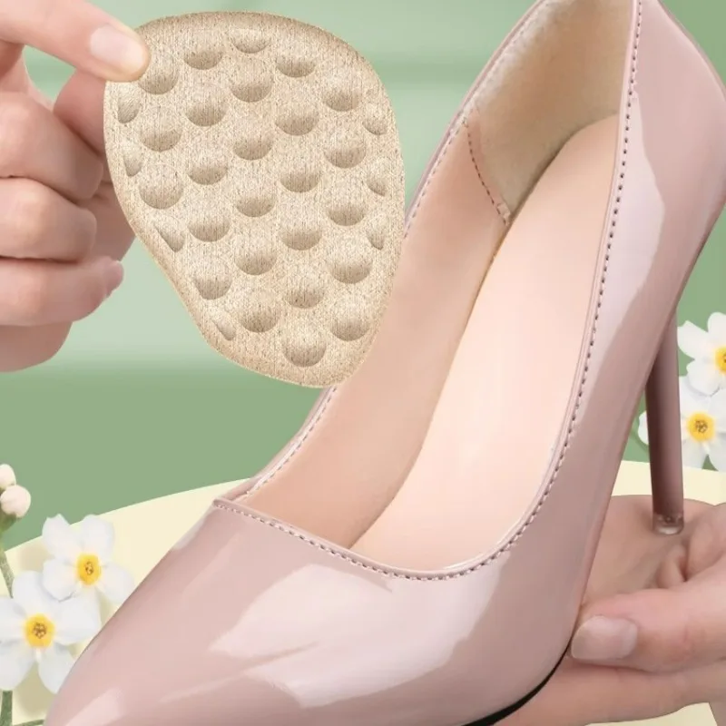 Relieve Pain GEL Forefoot Pad High Heels Reduce Pressure Half Insole Wear Resistant High Elasticity Forefoot Insert