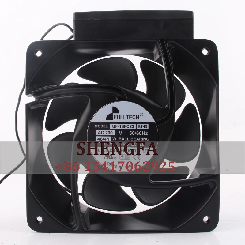 

Fuyou Axial Fan Double ball bearing Case Fan 160*160*62MM 16CM UF-16FC23BTHD 230V Inverter Large Air Volume Cooling Fan