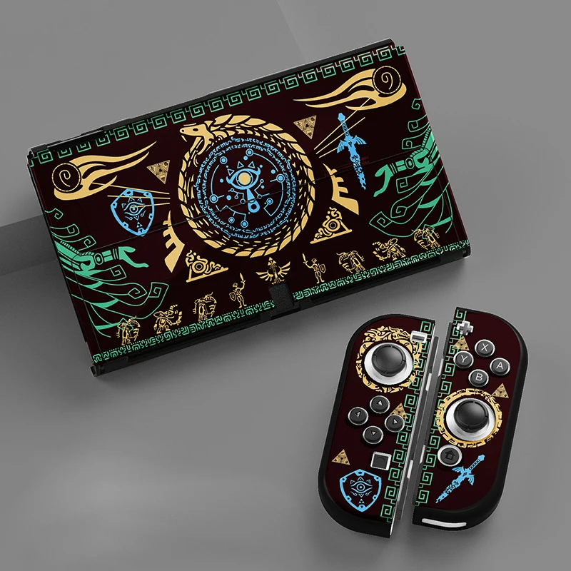 왕국의 눈물 스위치 Oled 케이스 TPU 소프트 하드 PC 보호 게임 케이스 독 커버 Nintendo 스위치/OLED 액세서리