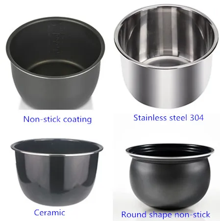 Big Capacity Commercial Multi-use Programmable Electric Pressure Cooker Big Capacity 6L Durable SS Housing 5