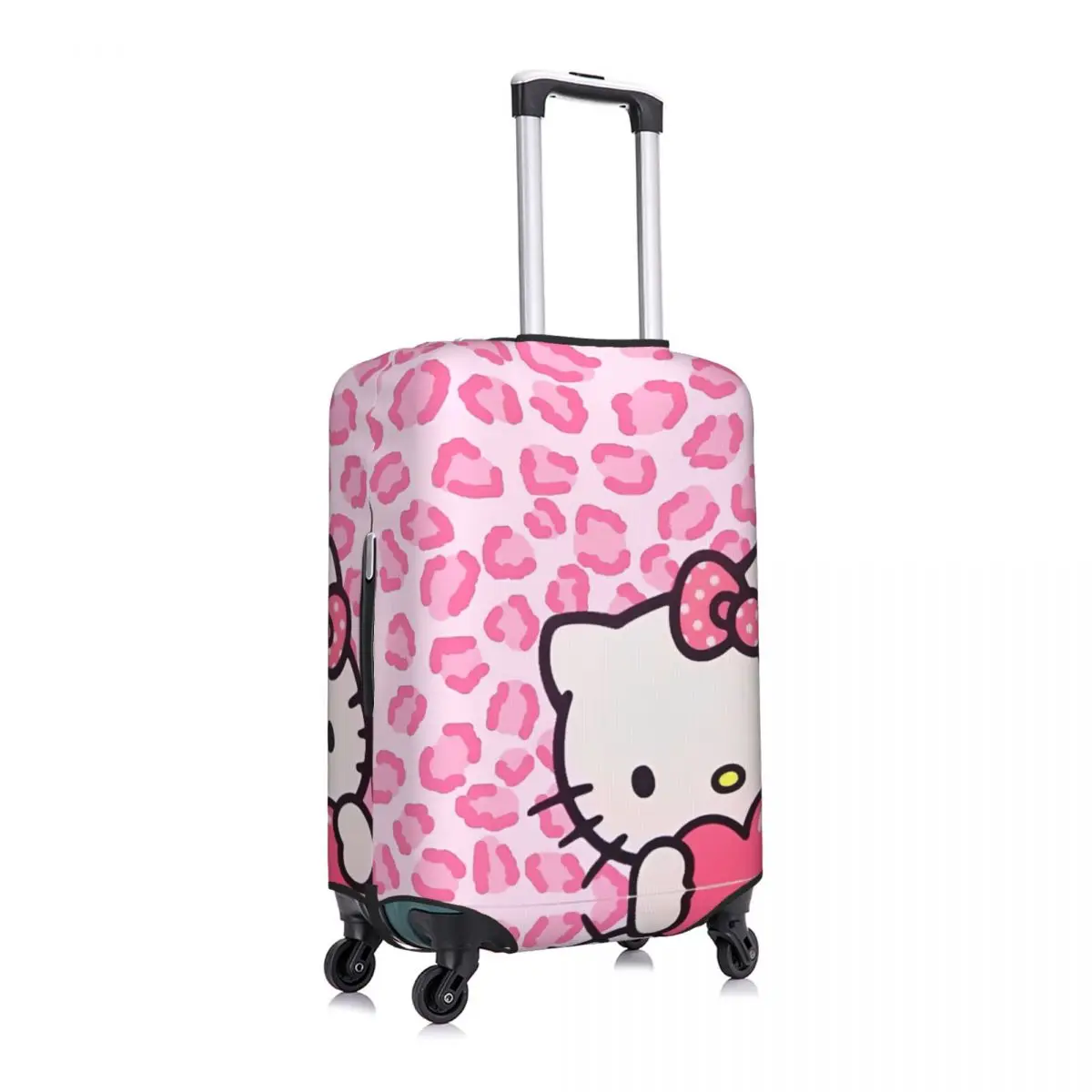 Hello Kitty Suitcase Cover Holiday Fun Cartoon Animal Customized Any Color Luggage Case Travel Protector 3