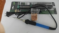 60WElectric Soldering Iron Set with Soldering Iron Head 100g Tin Wire And 366-D Tin Gun - Complete Soldering Kit for Electronics - Image 3