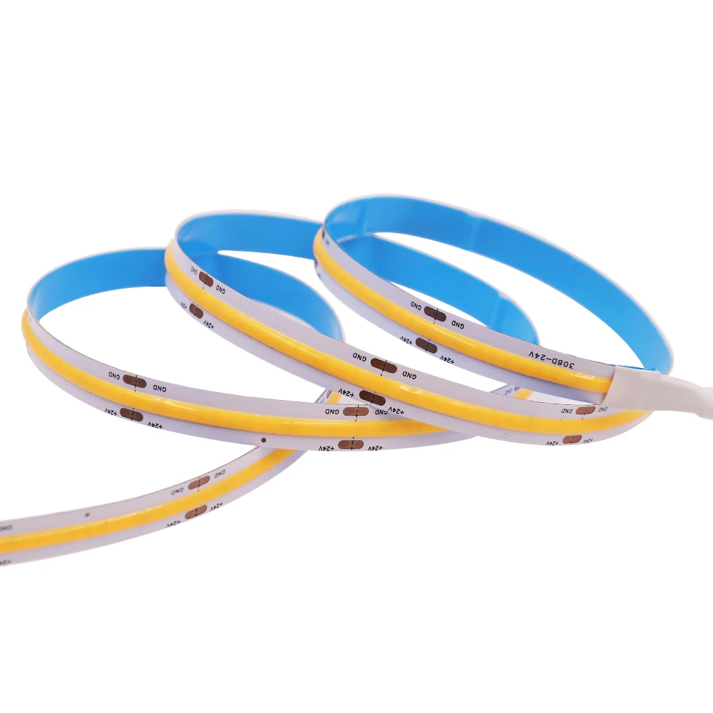 DC 12V 24V COB Strip 320Leds/M White/Pink /Yellow /Ice Blue Saec1e15953744ccb9dfccab258862925k