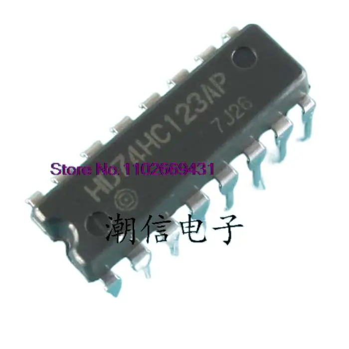 

20 шт./партия, HD74HC123AP DIP-16 оригинал, фотография Power IC