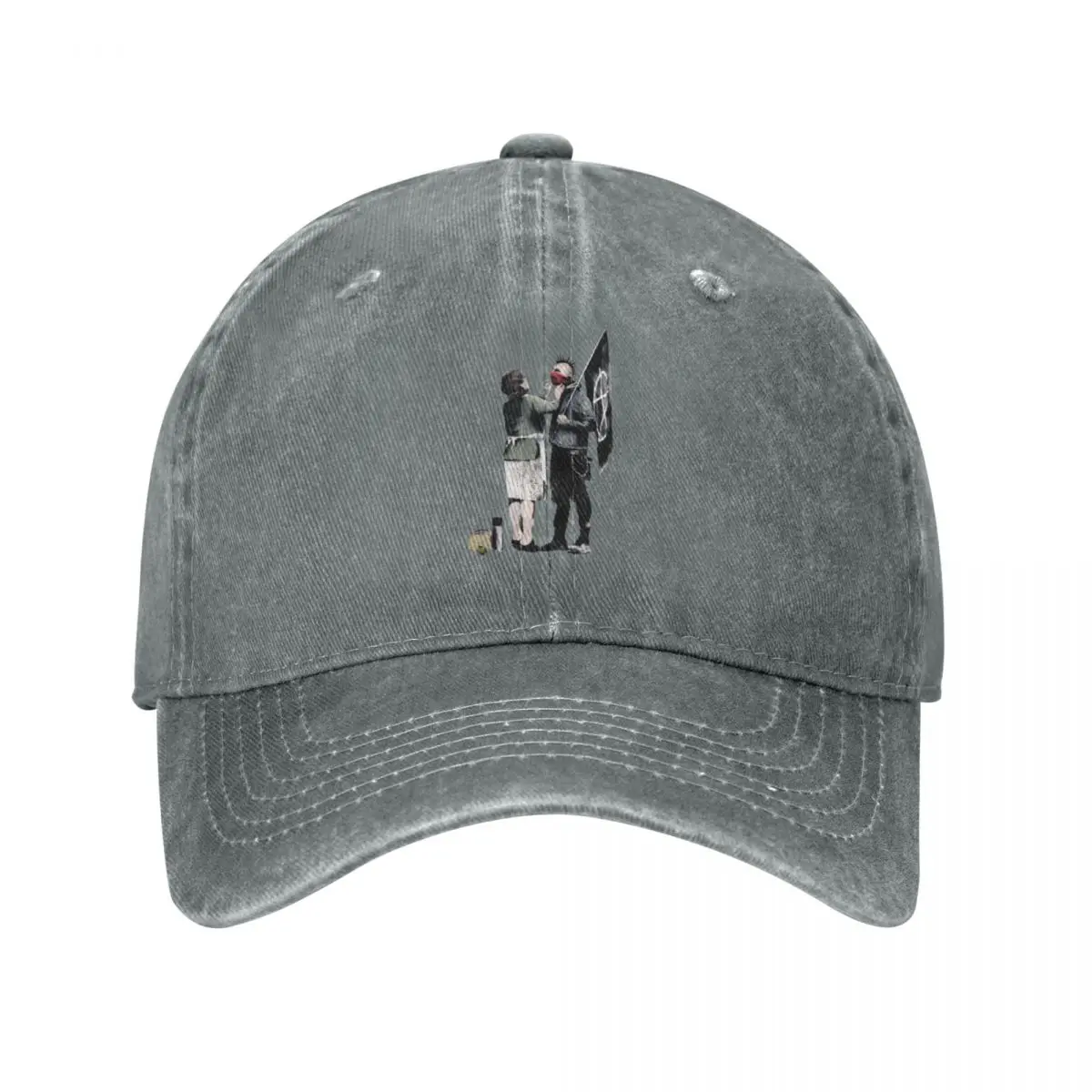 Banksy Anarchists Mothers Day Cap Cowboy Hat Golf cap horse hat Winter cap for women Men's