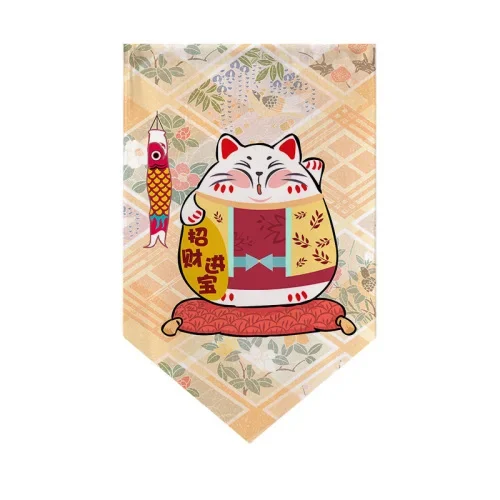 Japanese Curtain for Kitchen Japanese Door Curtain Kitchen Curtains Hanging Short Cloth Sushi Restaurant Shop Noren 6