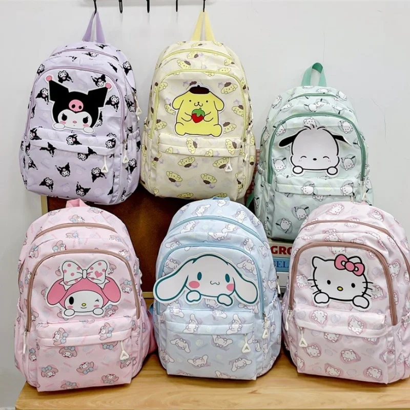Backpack Anime Kuromi Cinnamoroll Student Bag Large Capacity Women Bag children backpack children bag students backpack for Children Girls Gift
