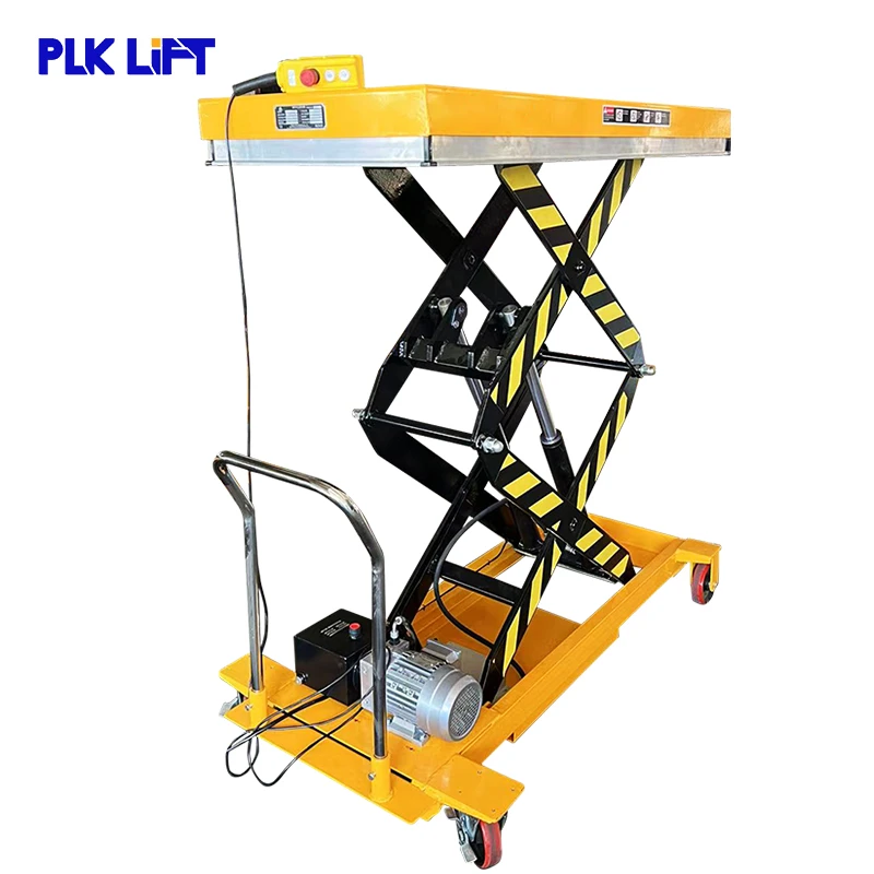 Scissor Lifting Equipment Move Around Electric Hydraulic Cart With Ce
