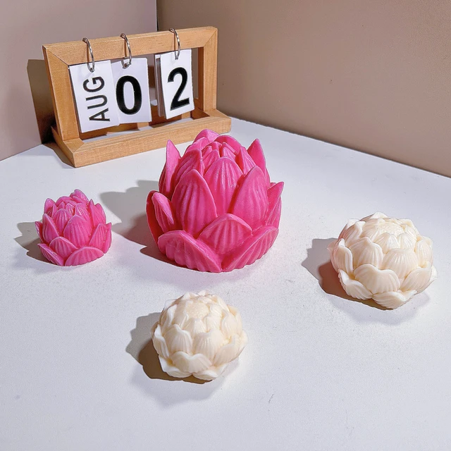 Lotus Silicone Mold-flower Sillicon Mold-flower Resin Molds-resin Flower  Mold-aromatherapy Candle Mold-lotus Candle Mold-resin Lotus Mold 