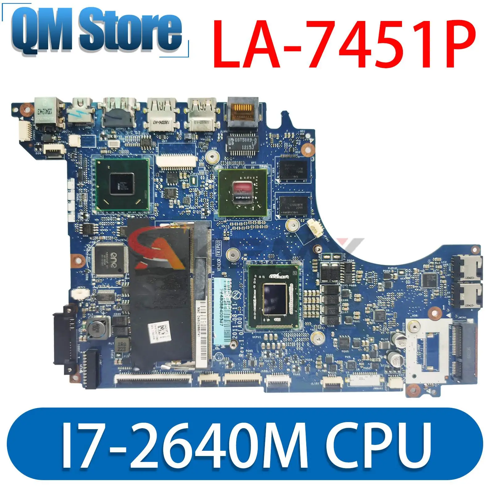 

Десктопная материнская плата для ноутбука DELL XPS 14Z L412Z