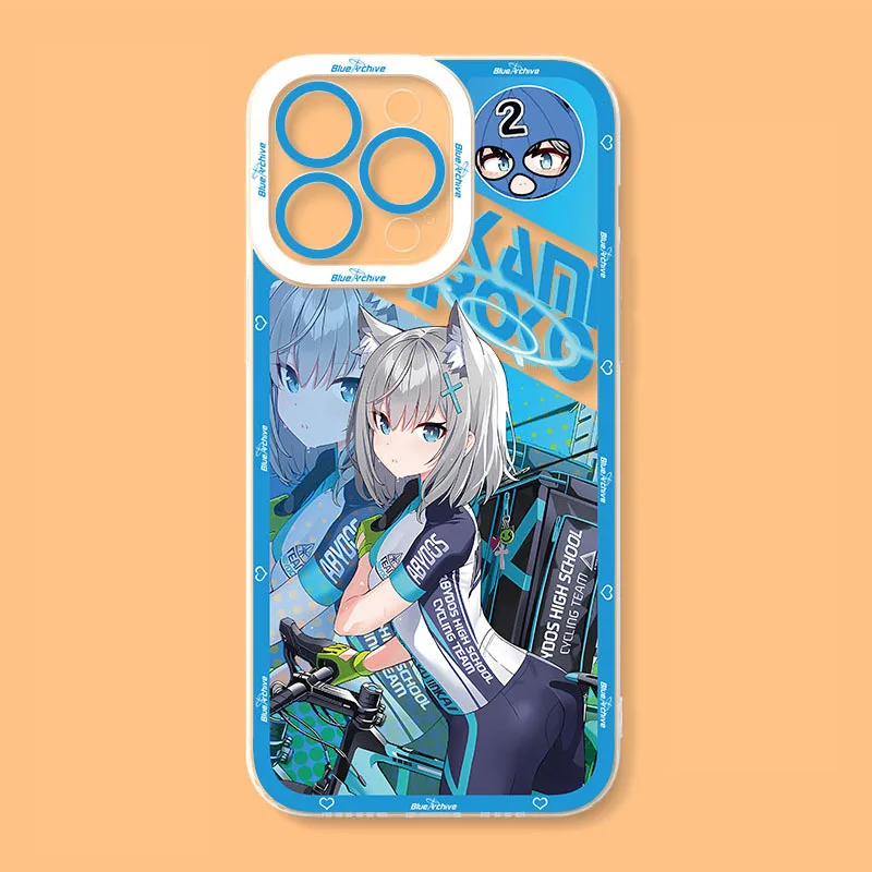 ブルーアーカイブソフトシリコンケース,Samsung Galaxy s24