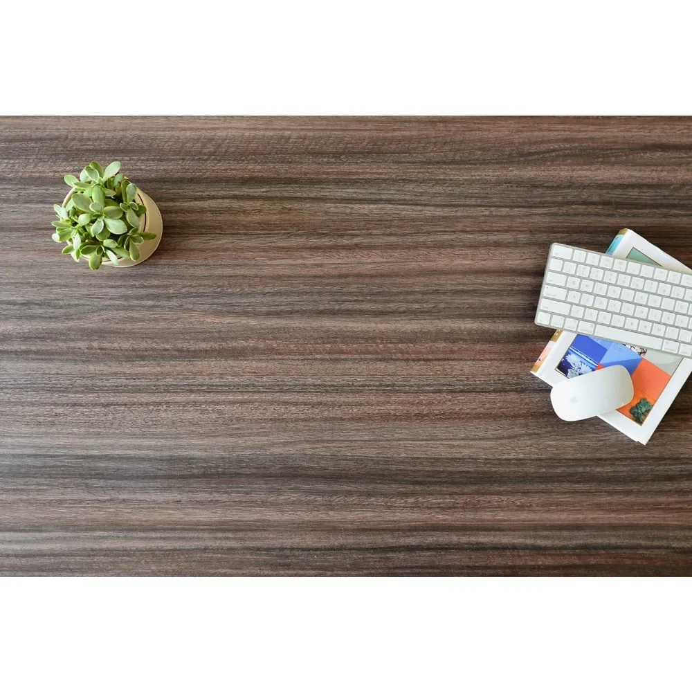 "43" x "24" inch sturdy single-piece desk top for adjustable height desks, dual workstations, and l-shaped desks - ideal for woo