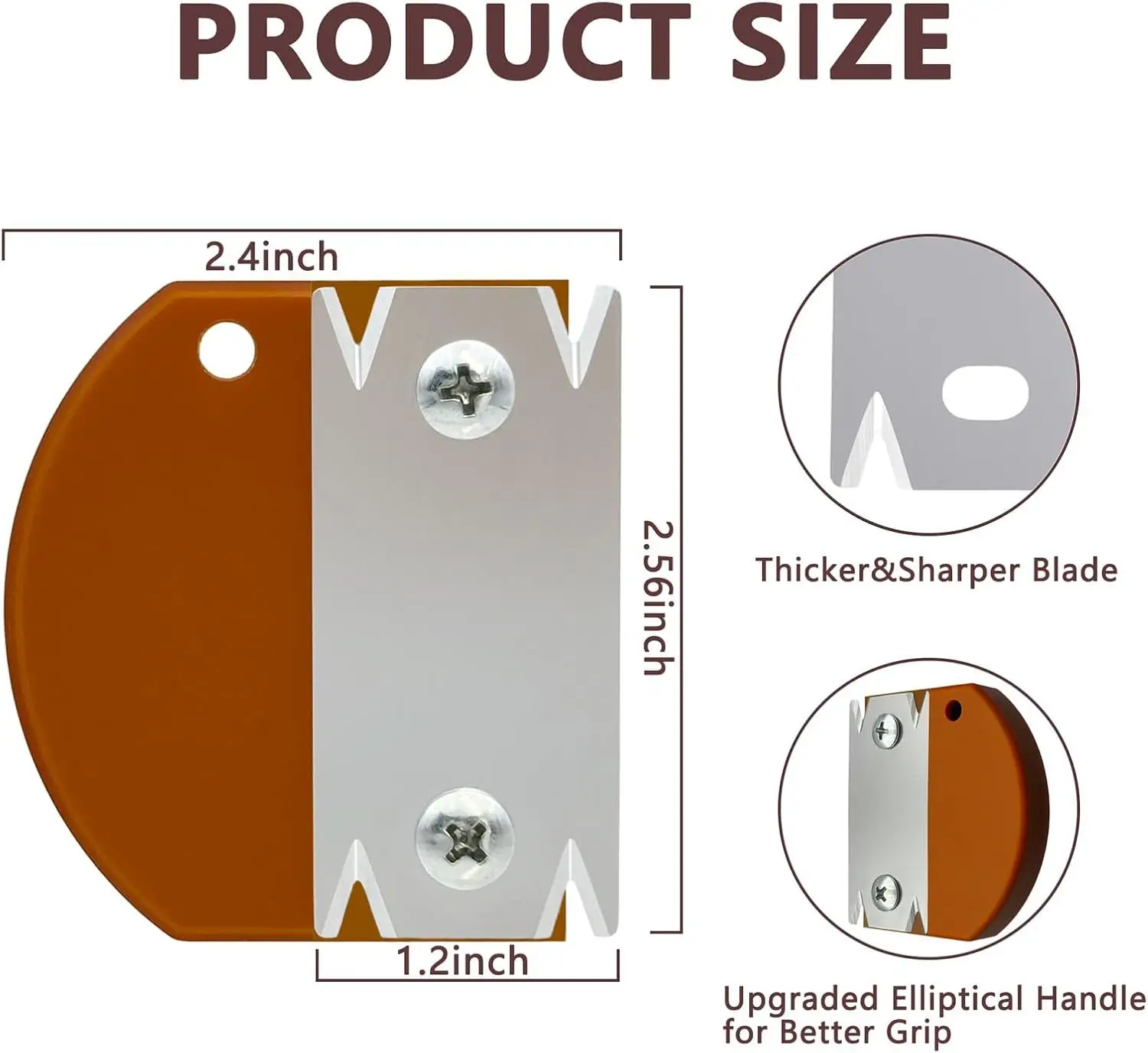 Wood Trimming & Finishing Tool — Edge Smoothing Scraper