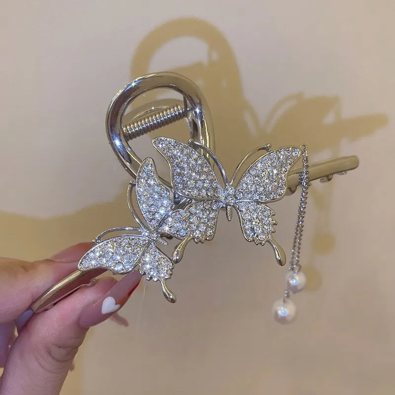 Rhinestone Silver