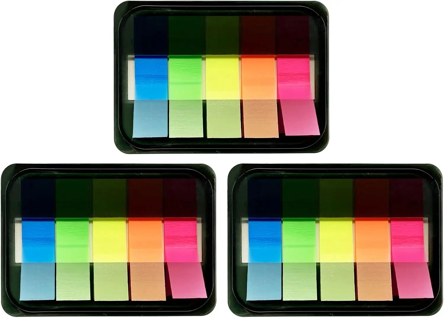 300PCS Sticky Index Tabs Transparent Sticky Page Markers Notes Book Markers Sticky Note Tabs Page Tabs Label Stickers Small Pop