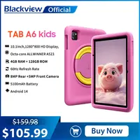 Blackview Tab A6 Kids Tablet,10.1" Display WIFI Tablets 4GB+128GB Octa-core A55 5100mAh Android 13 for Children Study Education 1