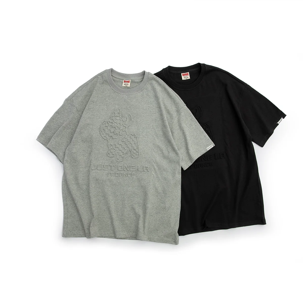 

2022 men's new American-style national trend simple and versatile stenciled round neck cotton pullover short sleeves