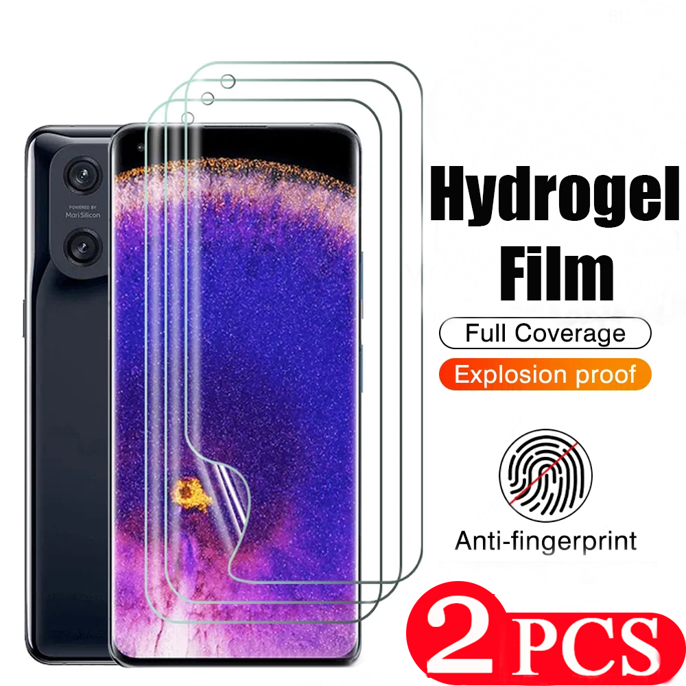 2Pcs 9D Hydrogel film for OPPO Find X6 pro phone screen protector Find X5 X3 X2 lite Neo X protective film Not Glass Smartphone