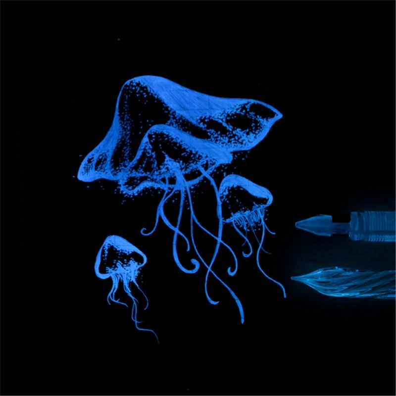 18ml Non-Carbon Magic Invisible Ink For Fountain Glass Dip Pen