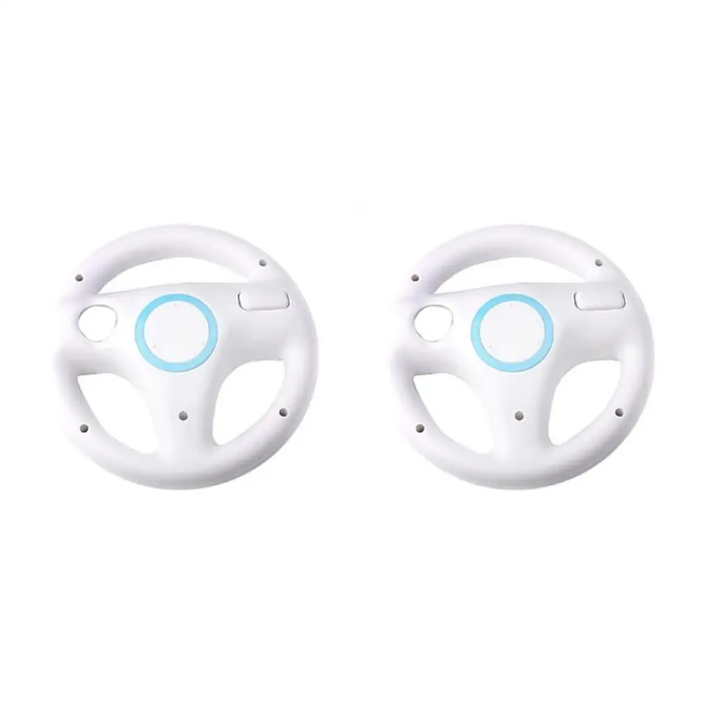 1/2pcs Racing Game Steering Wheel For Nintendo Wii Professional Replacement for Mario Kart Remote Game Controller Console