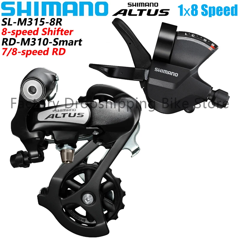 Deragliatore Posteriore Shimano M310 Nero, 7/8 Velocità, Gabbia Lunga SGS – Nuovo E Originale