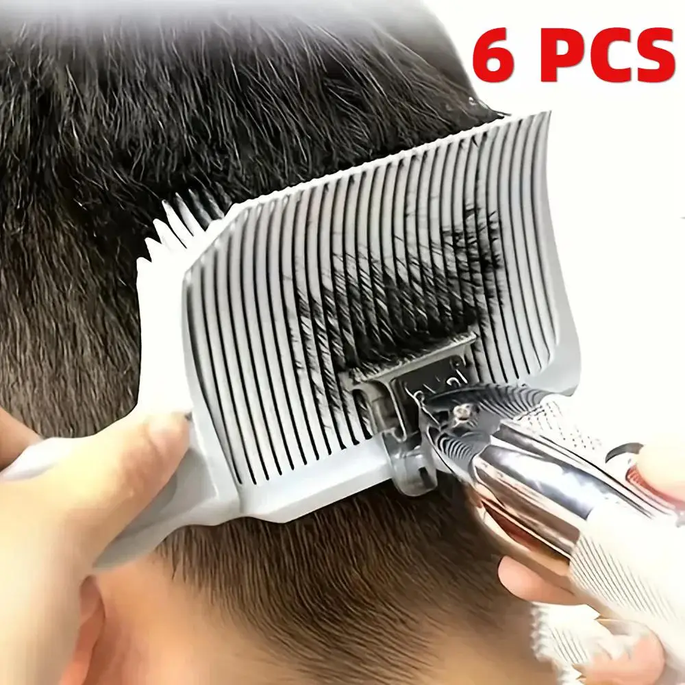 Travel Hair Comb Men's Oil Head Comb Flat Push Hairdressing Assistant Tool